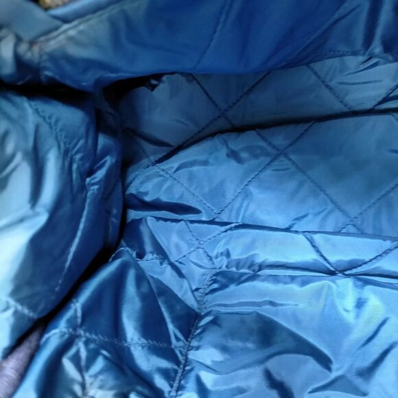 Prada Hand Bag Navy Blue Nylon 643-081325 - Picture 8 of 14